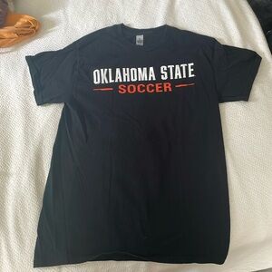 oklahoma state soccer tshirt black size small